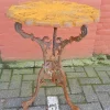 Pamono Art Nouveau Cast Iron Garden Table> Garden Tables