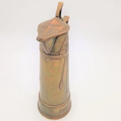 Pamono Art Nouveau Copper Can by Carl Deffner Esslingen. 1900s><noscript><img width=