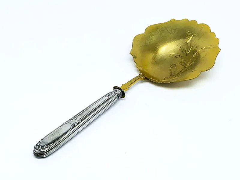 Outlet Pamono Art Nouveau Cutlery with Box, France, 1890s, Set of 4