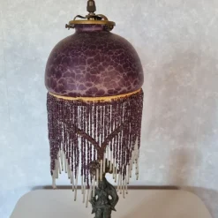 Pamono Art Nouveau Desk Lamp, 1950s><noscript><img width=