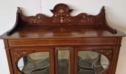 Online Pamono Art Nouveau Display Case in Mahogany