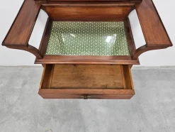 Pamono Art Nouveau Dressing or Vanity Table with Mirror in Walnut, 1890s><noscript><img width=