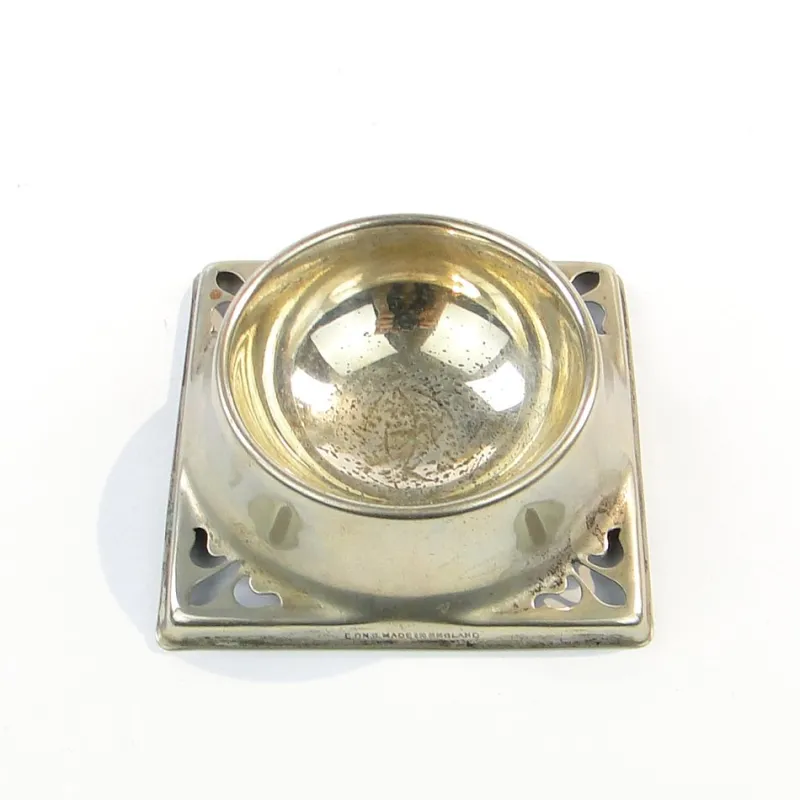 Pamono Art Nouveau English Salt Holder, 1890s> Salt & Pepper Shakers