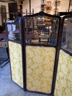 Pamono Art Nouveau Four Panel Screen><noscript><img width=