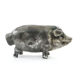 Pamono Art Nouveau French Figurative Salt Holder, 1890s><noscript><img width=