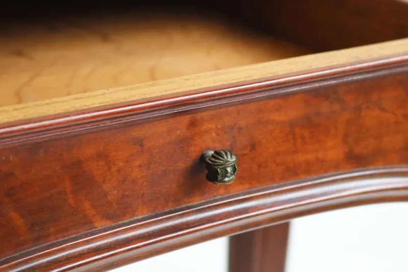 Pamono Art Nouveau French Game Table in Chestnut by Emile Gallé, 1905> Game Tables