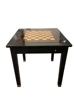 Discount Pamono Art Nouveau Game Table with Reversible Table Top, Vienna, 1910s