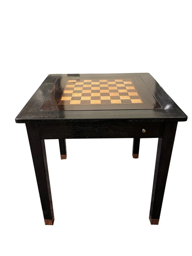 Discount Pamono Art Nouveau Game Table with Reversible Table Top, Vienna, 1910s