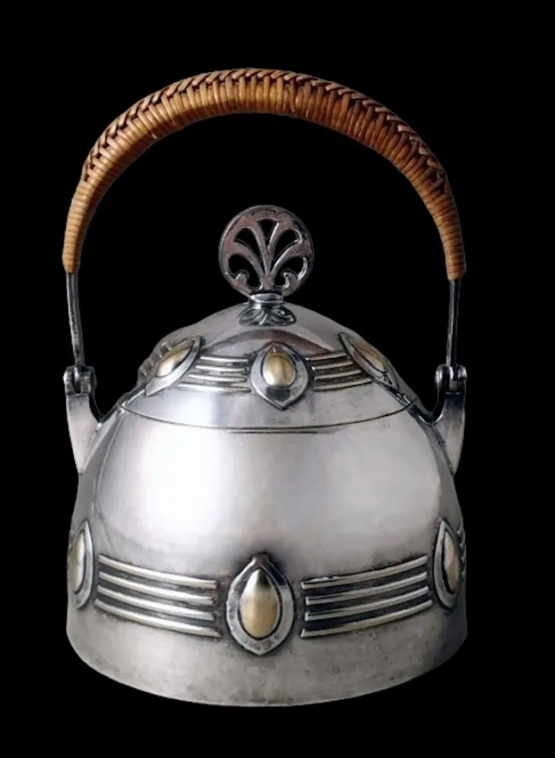 Outlet Pamono Art Nouveau German Silver-Plated Metal Sugar Bowl from WMF, 1906