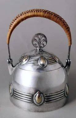 Outlet Pamono Art Nouveau German Silver-Plated Metal Sugar Bowl from WMF, 1906