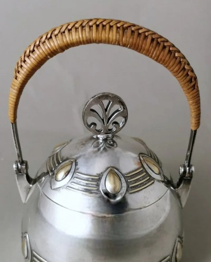 Outlet Pamono Art Nouveau German Silver-Plated Metal Sugar Bowl from WMF, 1906
