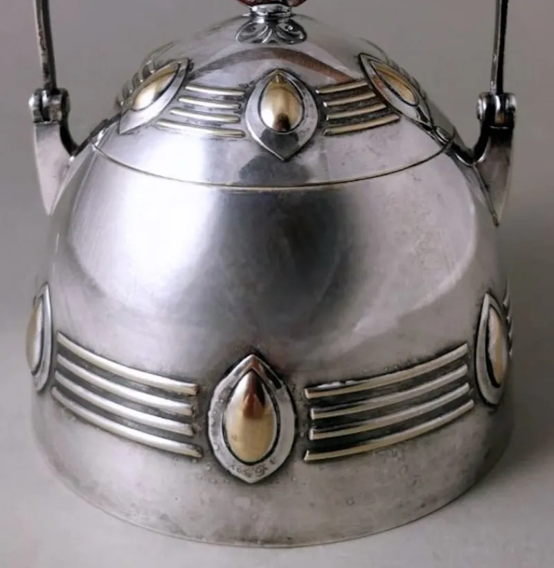 Outlet Pamono Art Nouveau German Silver-Plated Metal Sugar Bowl from WMF, 1906