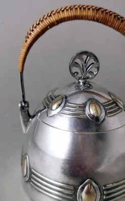 Outlet Pamono Art Nouveau German Silver-Plated Metal Sugar Bowl from WMF, 1906