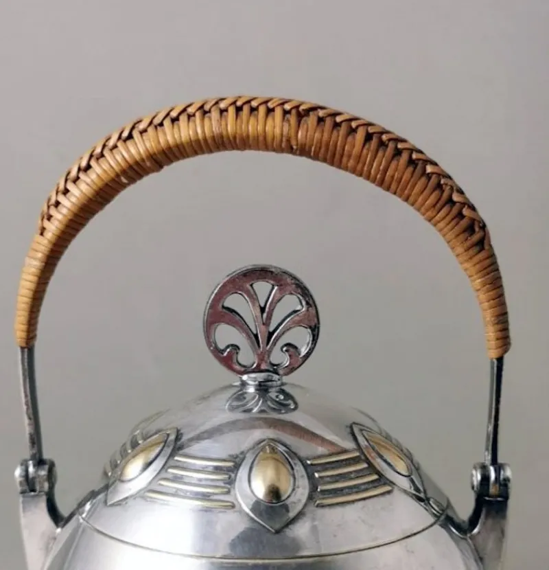 Outlet Pamono Art Nouveau German Silver-Plated Metal Sugar Bowl from WMF, 1906