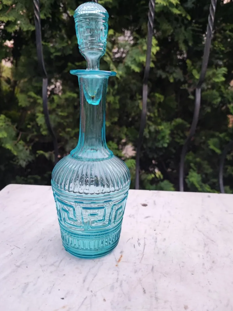 Clearance Pamono Art Nouveau Glass Carafe in Union Glass