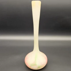 Pamono Art Nouveau Glass Vase by Muller & Fréres Luneville, 1890s> Vases