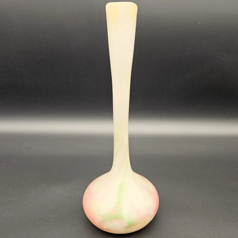 Pamono Art Nouveau Glass Vase by Muller & Fréres Luneville, 1890s> Vases