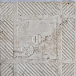 Pamono Art Nouveau Glazed Relief Tile attributed to Gilliot, 1920s><noscript><img width=