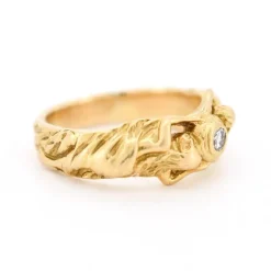 Discount Pamono Art Nouveau Gold Ring