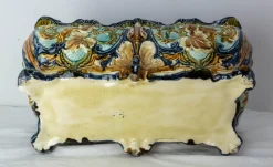 Online Pamono Art Nouveau Griffon Barbotine Jardiniere, 1900s
