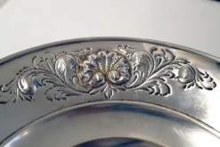 Pamono Art Nouveau Italian Sterling Silver Dish, 1930s><noscript><img width=