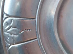 Pamono Art Nouveau Italian Sterling Silver Dish, 1930s><noscript><img width=