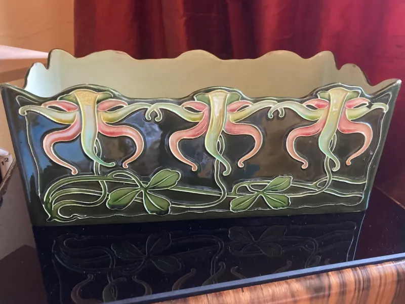 Pamono Art Nouveau Jardiniere, Austria, 1900s> Planters And Jardiniere
