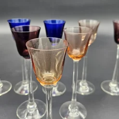 Pamono Art Nouveau Liqueur Glasses, 1910s, Set of 6><noscript><img width=