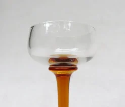 Pamono Art Nouveau Liquor Glasses from Rheinische Glashütte, Cologne-Ehrenfeld, 1890s, Set of 11><noscript><img width=