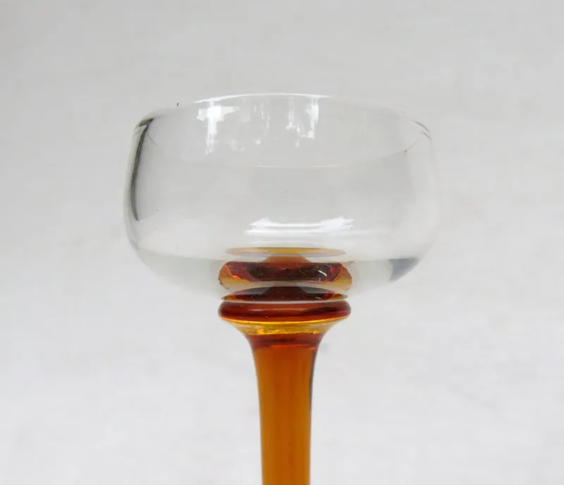 Pamono Art Nouveau Liquor Glasses from Rheinische Glashütte, Cologne-Ehrenfeld, 1890s, Set of 11> Glassware