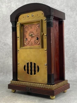 Online Pamono Art Nouveau Mantel Clock by Junghans Darmstadt, 1890s