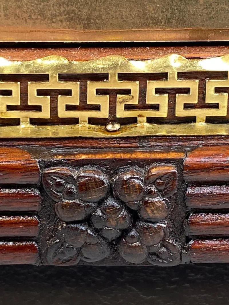 Online Pamono Art Nouveau Mantel Clock by Junghans Darmstadt, 1890s