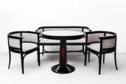 Discount Pamono Art Nouveau Model 417 Seating Group from Mundus, Vienna, 1920, Set of 4