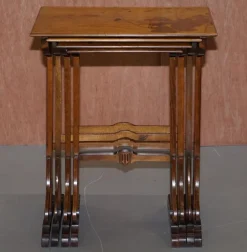 Best Pamono Art Nouveau Nesting Tables by Emile Galle, Set of 4