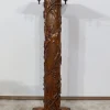 Discount Pamono Art Nouveau Oak Column, 1920s