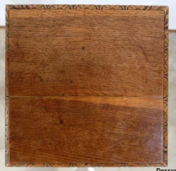 Discount Pamono Art Nouveau Oak Column, 1920s
