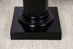 Pamono Art Nouveau Pedestal in Ebonized Beechwood, Austria, 1900s><noscript><img width=