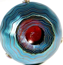 Online Pamono Art Nouveau Phenomenon Genre Ruby 6893 Vase with Handles from Loetz, 1900s