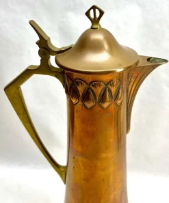 Clearance Pamono Art Nouveau Pitcher in Brass and Copper with Handle from WMF, 1917