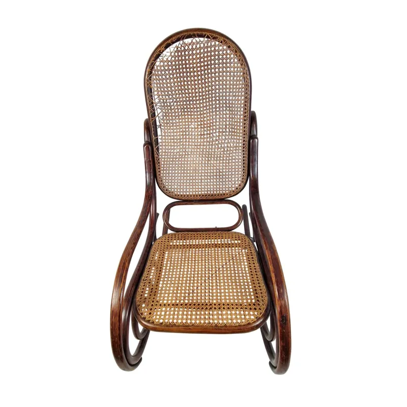 Pamono Art Nouveau Rocking Chair by Michael Thonet for Thonet Brothers, Austria, 1904> Rocking Chairs