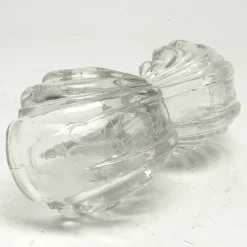 Pamono Art Nouveau Salt and Pepper Holder by Niemen Glassworks, Poland, 1920s><noscript><img width=