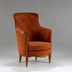 Pamono Art Nouveau Seating Ensemble, Germany, Early 20th Century, 1890s, Set of 3><noscript><img width=