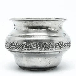 Discount Pamono Art Nouveau Silver Salt Holder, Former Austro-Hungarian Empire, 1900s