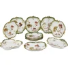 Hot Pamono Art Nouveau Style Porcelain Service, Limoges, 20th Century, Set of 11
