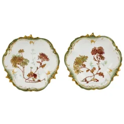 Hot Pamono Art Nouveau Style Porcelain Service, Limoges, 20th Century, Set of 11