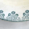 Pamono Art Nouveau Terre De Fer Plate Dish in Earthenware by Digoin Sarreguemines, 1890s