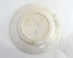 Pamono Art Nouveau Terre De Fer Plate Dish in Earthenware by Digoin Sarreguemines, 1890s
