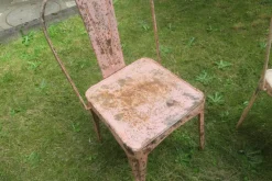 Hot Pamono Art Nouveau Tolix Bistro Garden Chairs, Set of 3