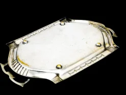 Best Pamono Art Nouveau Tray by Argentor, 1890s