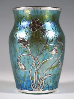 Pamono Art Nouveau Vase from Loetz, 1890s> Vases